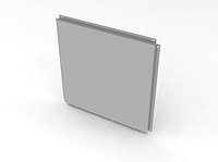 Алюминиевые панели (кассеты) с открытым креплением АМГ2М 1.5 мм