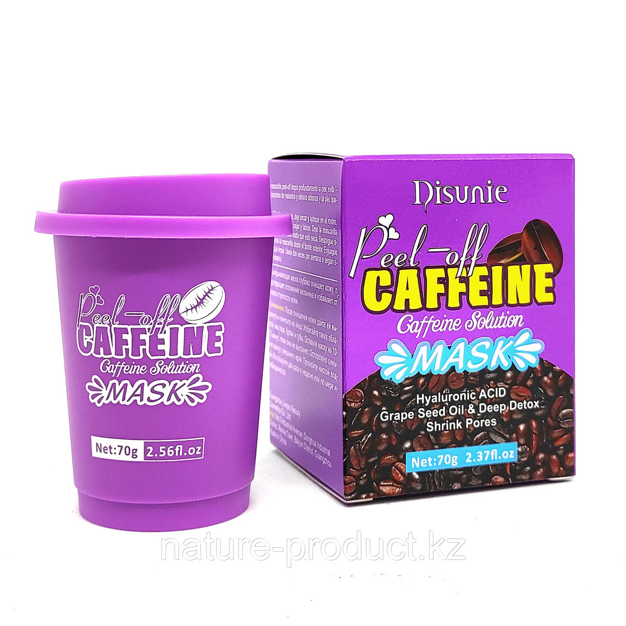 Маска с кофе Disunie Peel-off Caffeine Solution 70 гр.