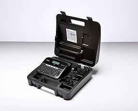 Принтер маркиратор Brother PTD450 VPR1 (печать на Brother лентах,термоусадке), кейс, сетевой адаптер, фото 2