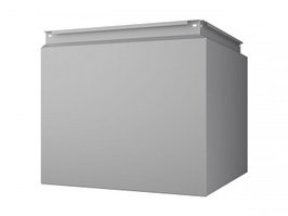 Алюминиевые фасадные панели (кассеты) нестандартных размеров АМГ2М 2 мм — алюминиевые фасады