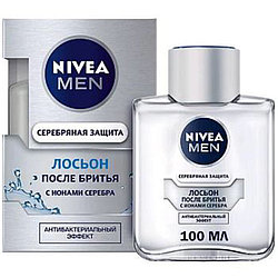 Лосьон после бритья Nivea Men Серебряная защита, 100 мл