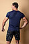 Мужская футболка холодок темно-синяя, фото 3