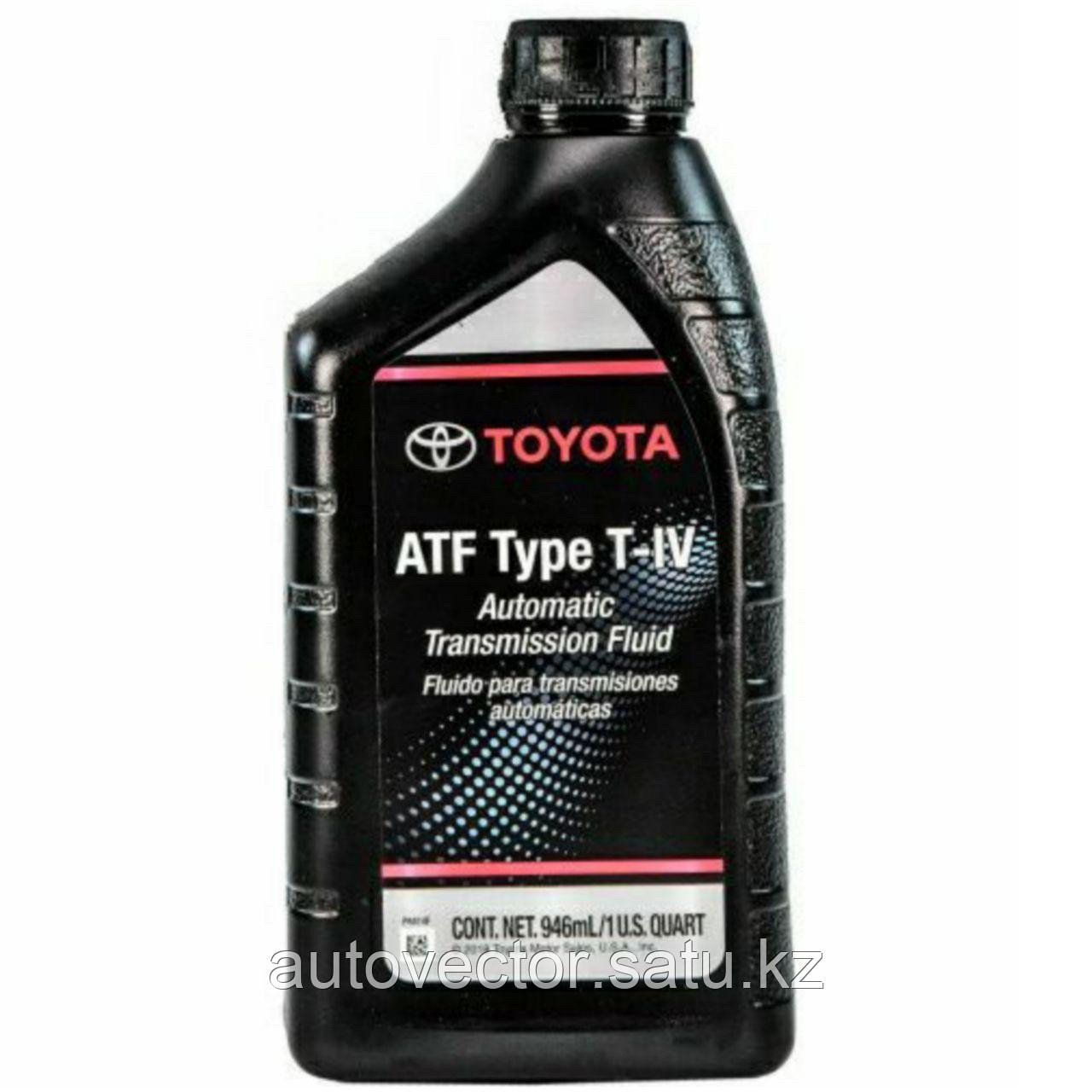 Трансмиссионное масло Toyota Lexus ATF Type T-IV 1L США - фото 1 - id-p106355578