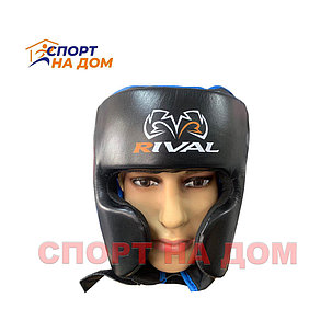 Мексиканский боксерский шлем RIVAL (черный) XL, фото 2