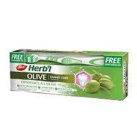 Зубная паста с оливой Dabur Herbal Olive 150 гр.+ зубная щетка