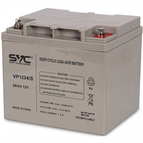 SVC VP1224/S сменные аккумуляторы акб для ибп (VP1224/S) - фото 2 - id-p100705430