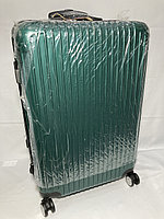 Большой пластиковый дорожный чемодан на 4-х колесах. Высота 74 см, ширина 47 см, глубина 29 см., фото 1