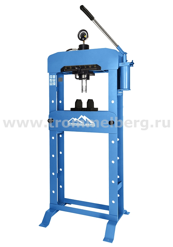 Пресс гидравлический напольный на 30 т с манометром Trommelberg SD20030EM - фото 1 - id-p44683589