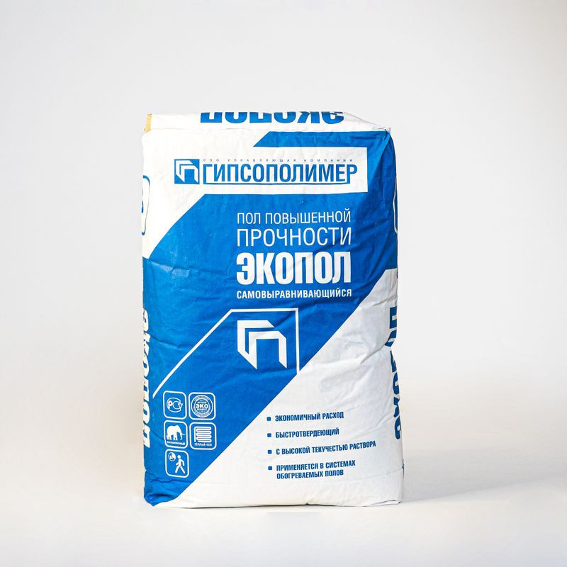 Экопол наливной пол гипсовый 30 кг: продажа, цена в Алматы ...