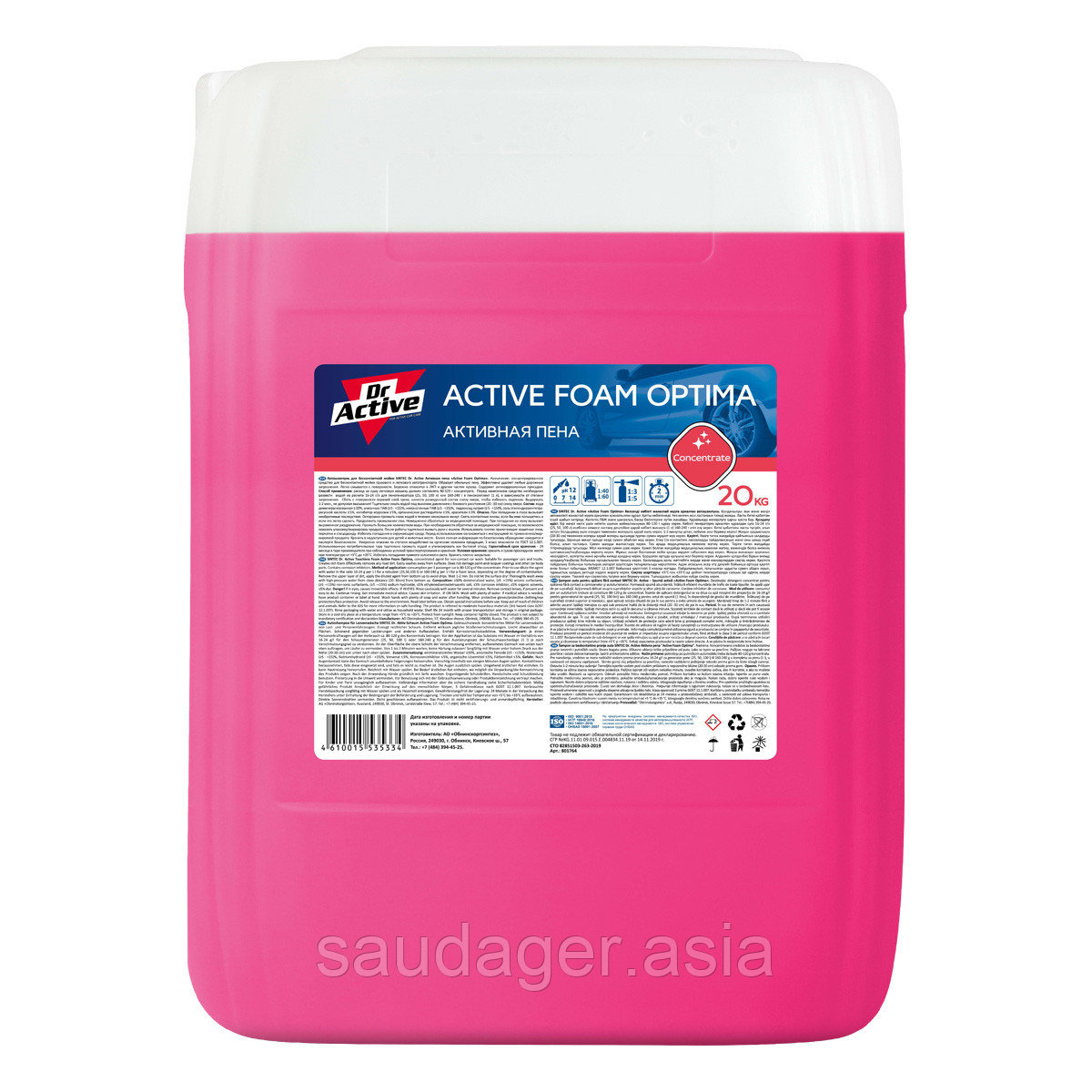 Sintec Dr. Active Активная пена "Active Foam Optima" (20 кг)