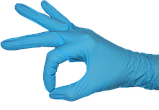 Перчатки нитриловые Ecolux, размер S, фото 2