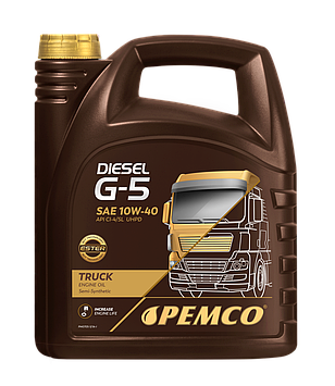 Моторное масло Pemco DESEL G-5 UHPD 10W40 5 литров