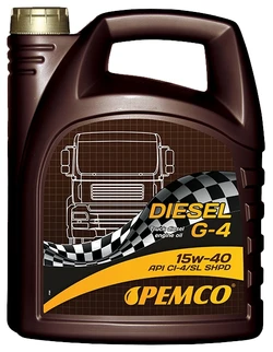 Моторное масло Pemco Diesel G-4 15W-40 CI-4/SL 5 литров