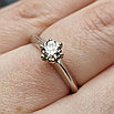 Кольцо золото 16,5р 585 бриллиант 0.46Сt VS1/N VG-Cut, фото 2
