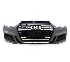 Передний бампер в сборе на Audi A3 (8V) 2016-20 стиль S-Line
