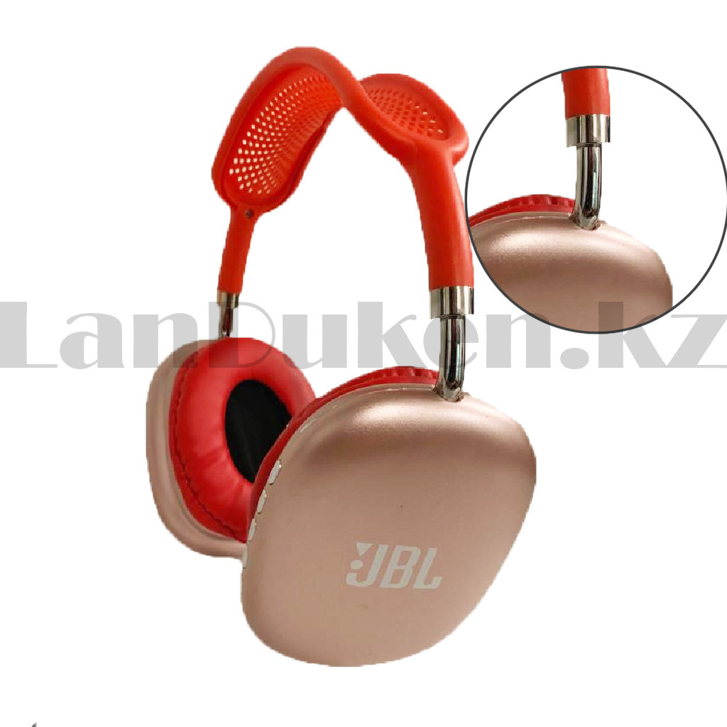 Беспроводные наушники стерео Bluetooth JBL l12 розовый - фото 7 - id-p100708983