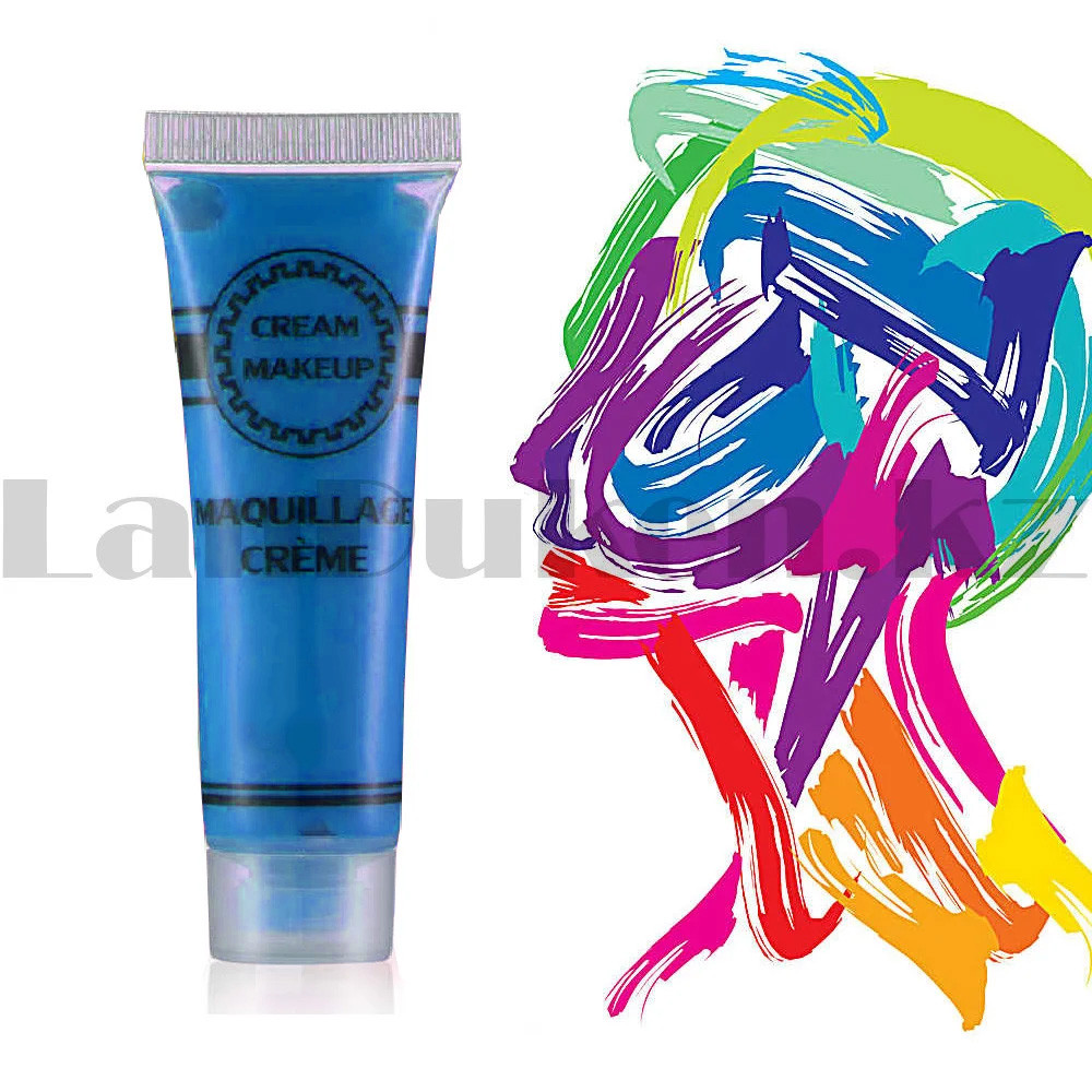 Краска для грима Cream Makeup Maquillage Creme 19 г синий