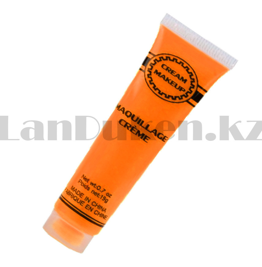 Краска для грима Cream Makeup Maquillage Creme 19 г оранжевый - фото 3 - id-p100710645