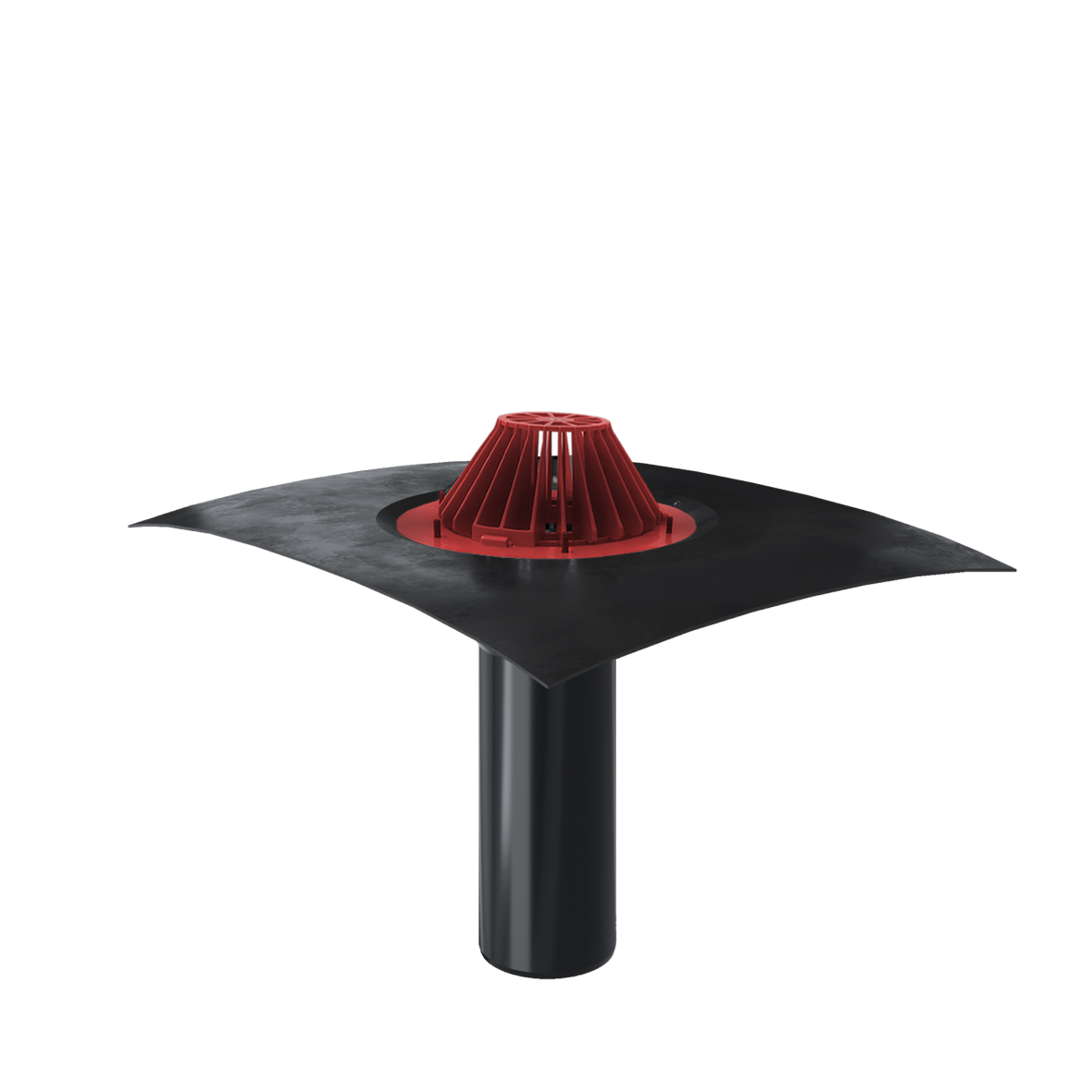 КРОВЕЛЬНАЯ ВОРОНКА HYDROPRIME 110X450 С ПОЛИМЕР-БИТУМНЫМ ПОЛОТНОМ, фото 1