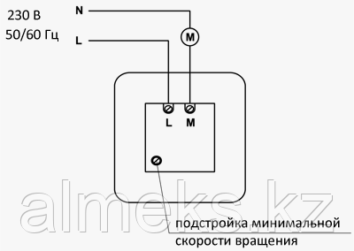 Симисторный регулятор скорости РС-1-300 - фото 2 - id-p100710758