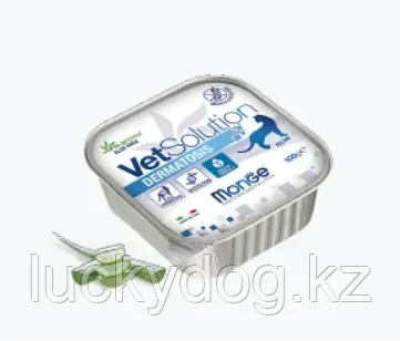 MONGE Dermatosis 100г Диета при алергиях и дерматитах Консервы для кошек