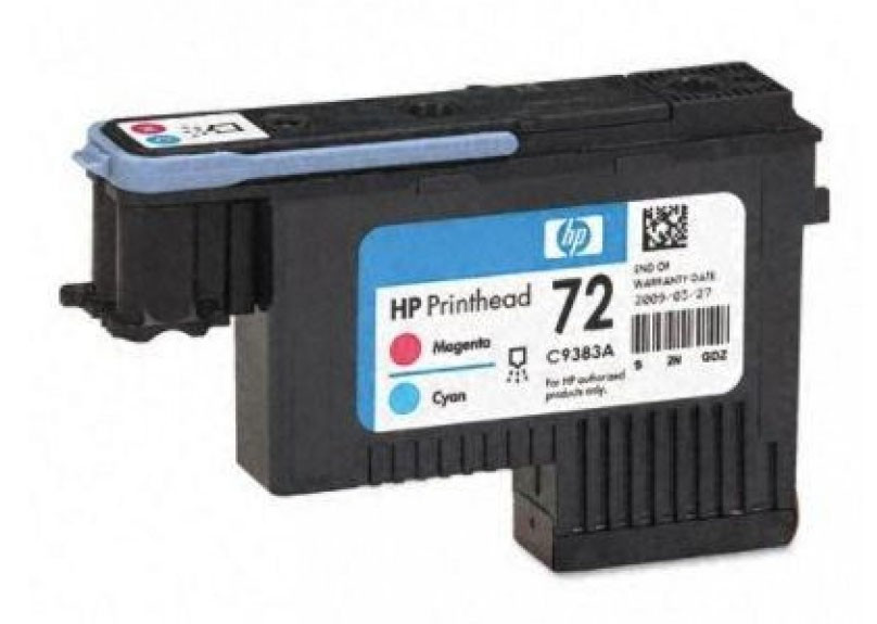 Печатающая головка HP №72 Magenta and Cyan Printhead C9383A - фото 1 - id-p65499566