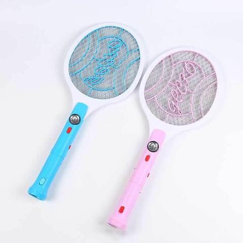 Электромухобойка-ракетка с фонариком GECKO Mosquito Swatter с питанием от аккумулятора - фото 4 - id-p100715178