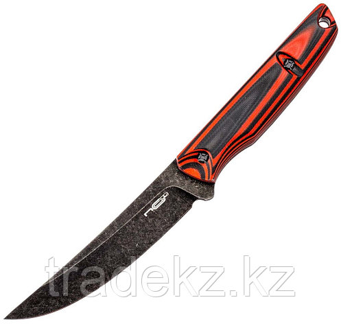 Нож с фиксированным лезвием СЕВЕРНАЯ КОРОНА Scar red black stonewashed, фото 2