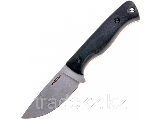 Нож с фиксированным лезвием СЕВЕРНАЯ КОРОНА Fang black stonewashed G10, фото 2