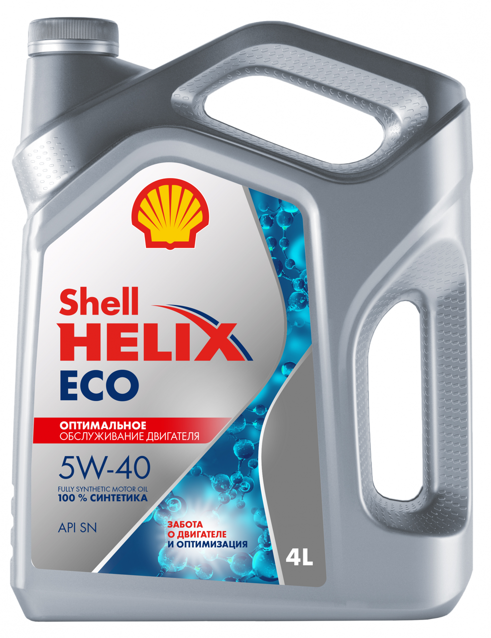 МОТОРНОЕ МАСЛО SHELL HELIX ECO 5W-40 СИНТЕТИЧЕСКОЕ 4Л