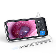 Отоскоп с HD камерой, LED подсветкой, 4.5" IPS экраном с функцией записи