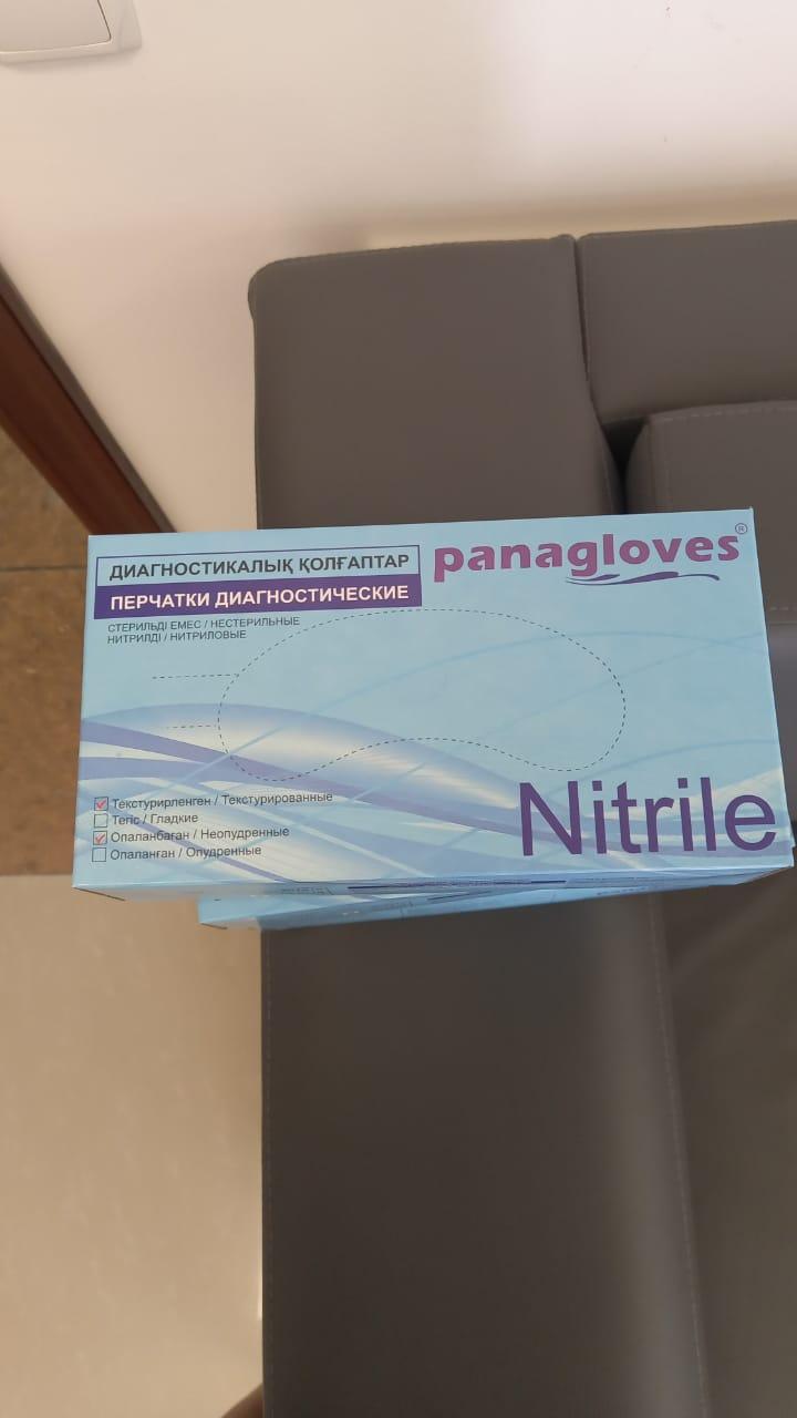 Перчатки Panagloves нитриловые - фото 1 - id-p93560797