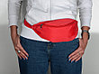 Сумка на пояс Freedom, красный 199C (сумка), 711C (ремень), фото 8