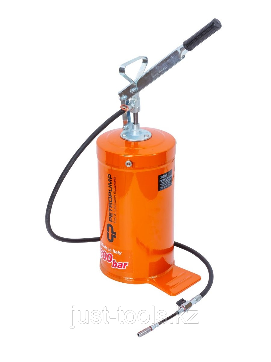 Ручной солидолонагнетатель с емкостью 16 кг, 300 бар, специальная версия Petropump - фото 1 - id-p100730529