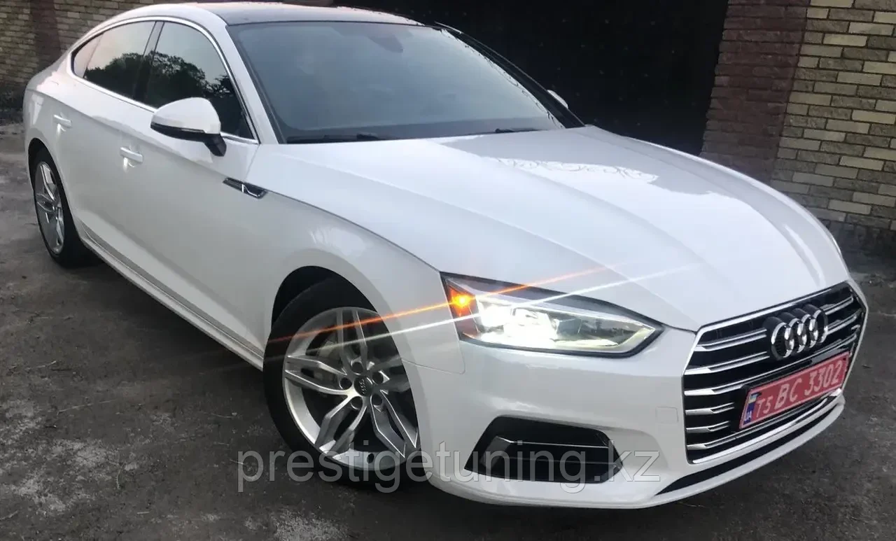 Решетка радиатора на Audi A5 II (F5) 2016-20 стиль S5 (Черный) - фото 7 - id-p100733307