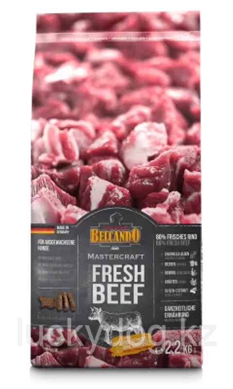 Belcando Mastercraft Fresh Beef 2,2кг Говядина Беззерновой  сухой корм для взрослых собак