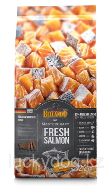 Belcando Mastercraft Fresh Salmon (лосось) 2.2кг Беззерновой сухой корм для взрослых собак