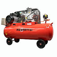 Компрессор воздушный Magnetta SW0.36/8-100L (3 кВт; 100 л; 360 л/мин; 8 бар; 380 В; масляный)