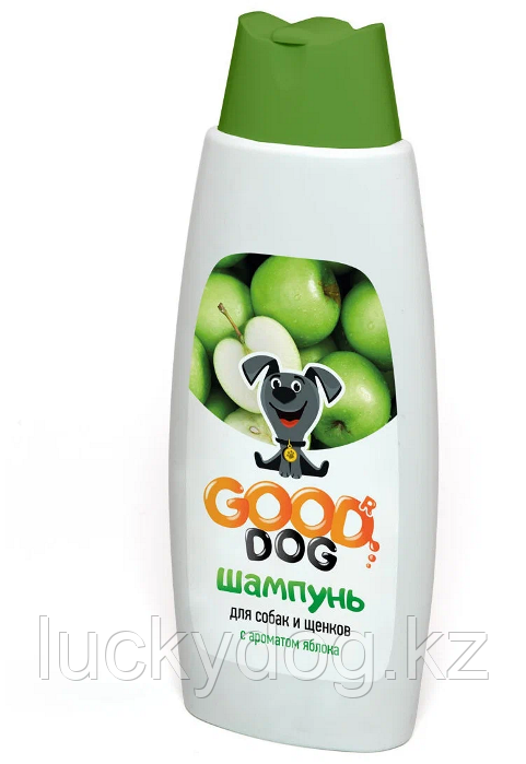 GOOD Dog Шампунь для Собак и Щенков с ароматом Яблока 250 мл - фото 1 - id-p100738692