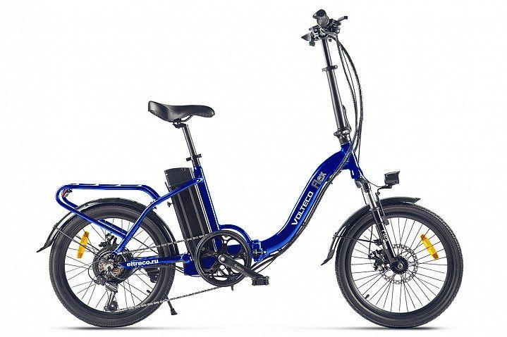 Велогибрид Volteco Flex (Синий)