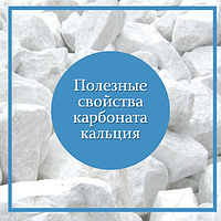 Полезные свойства карбоната кальция
