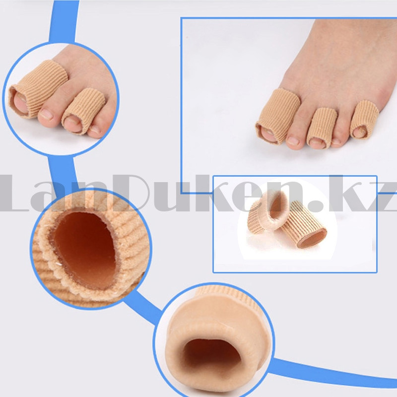 Защитная тканево-гелевая трубочка для пальцев ног