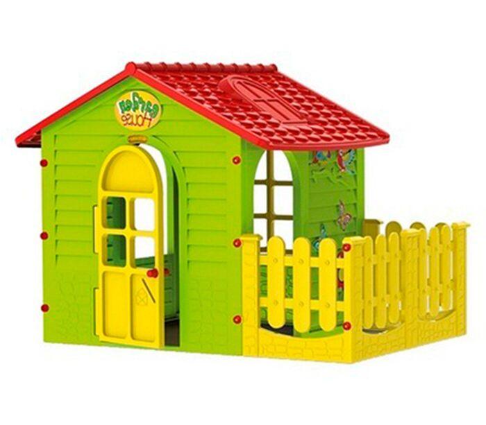 Детский домик игровой зеленый