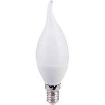 Лампа светодиодная LED CANDLE B35 7Вт, 6500К E14  (свеча на ветру)