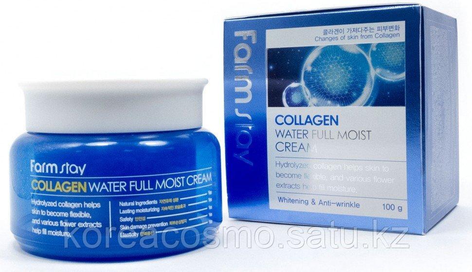 Коллагеновый крем для лица FarmStay Collagen Water Full Moist Cream, 100 мл