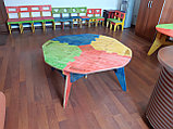 Детский столик из фанеры,  "без единого гвоздя" (2-я группа, 8-х местный), фото 3