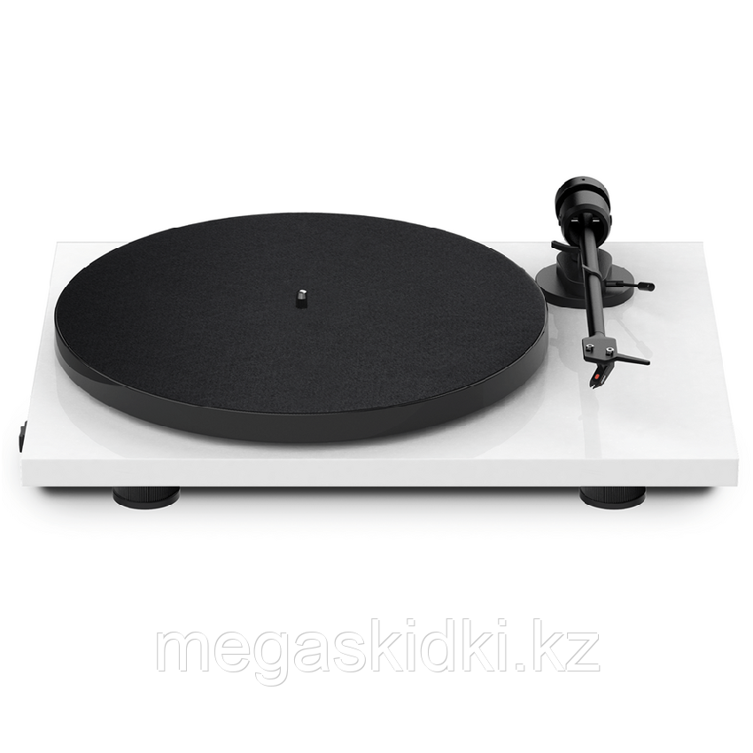 Виниловый проигрыватель Pro-Ject E1 High Gloss OM5e Белый, фото 1