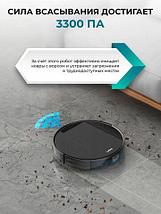 Робот-пылесос моющий Xiaomi Lydsto G1 Sweeping and Mopping Robot (Черный), фото 4