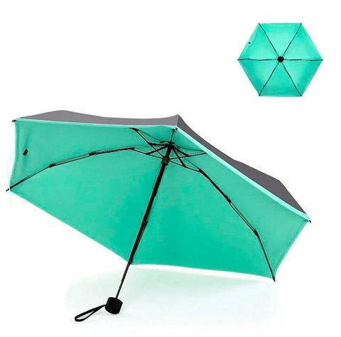 Зонт карманный универсальный Mini Pocket Umbrella (Красный) - фото 7 - id-p100765699