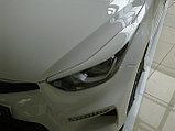 Накладки на фары (реснички) Hyundai Elantra (Avante MD) 2010+, фото 2